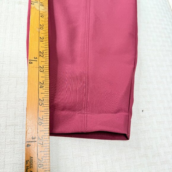 Lane Bryant Womens Size 16 Pink Ankle Pants Nylon/Spandex Stretch - Picture 7 of 9